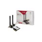 Inter-Tech DMG-32 Netværksadapter PCI Express x1 650Mbps Inter-Tech DMG-32 Netværksadapter PCI Express x1 650Mbps